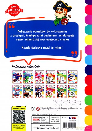 Kolorowanka aktywizująca. Przebojowi piraci [KSIĄŻKA]