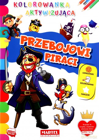 Kolorowanka aktywizująca. Przebojowi piraci [KSIĄŻKA]