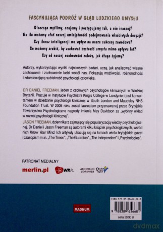 Rusz Głową Na Tropach Tajemnic Naszego Umysłu - Dr Daniel Freeman I Jason Freeman [KSIĄŻKA]