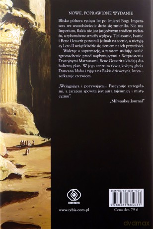 Kroniki Diuny (Tom 5). Heretycy Diuny 5 - Frank Herbert [KSIĄŻKA]