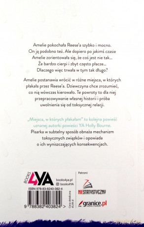 Miejsca, w których płakałam - Holly Bourne [KSIĄŻKA]