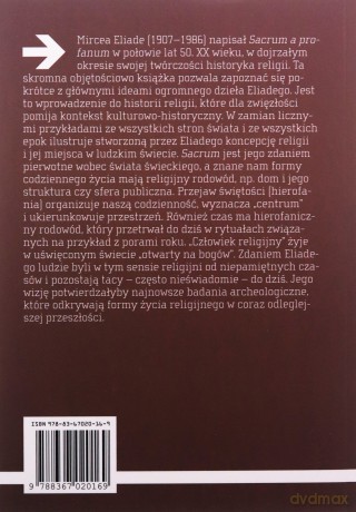 Sacrum a profanum - Mircea Eliade [KSIĄŻKA]