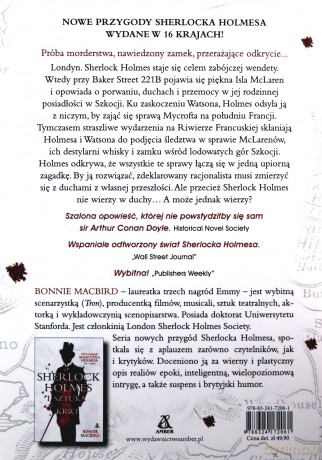 Sherlock Holmes i dręczące duchy - Bonnie MacBird [KSIĄŻKA]