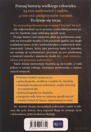 Szarbel, Święty Niezwykłych Uzdrowień i Cudów - Patricia Cattanco [KSIĄŻKA]