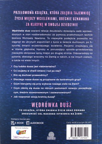 Wędrówka dusz. Tajemnice życia po życiu - Michael Newton [KSIĄŻKA]