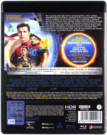 Spider-Man: Bez drogi do domu [Blu-Ray 4K]+[Blu-Ray]