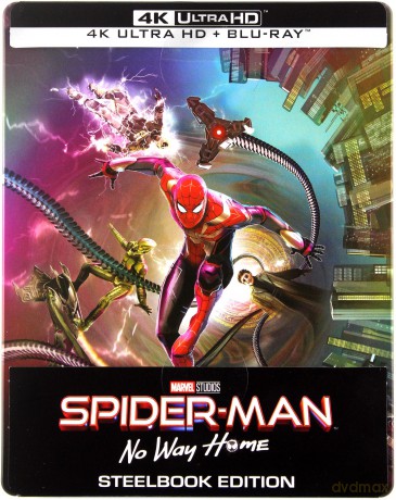 Spider-Man: Bez drogi do domu (steelbook) [Blu-Ray 4K]+[Blu-Ray]