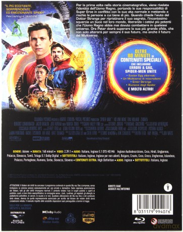 Spider-Man: Bez drogi do domu [Blu-Ray]