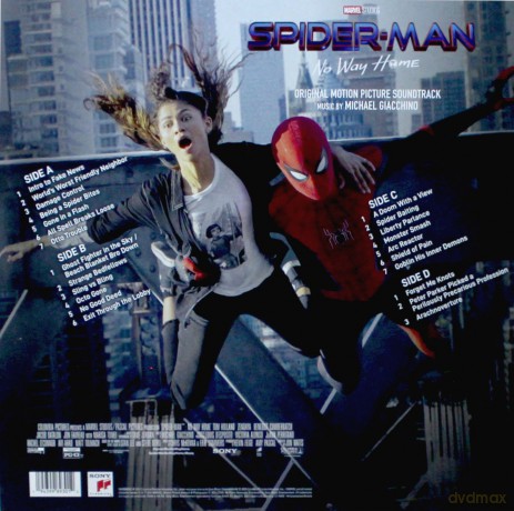 Spider-Man: No Way Home soundtrack (Spider-Man: Bez drogi do domu) (Michael Giacchino) [2xWinyl]