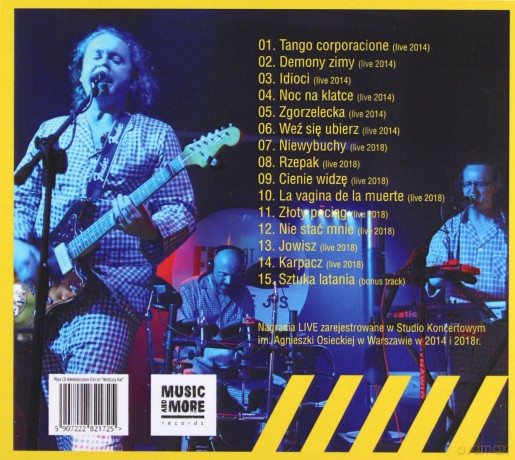Administratorr Electro: Wstrząsy Live [CD]