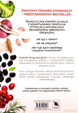 Antyrak Nowy styl życia - David Servan-Schreiber [KSIĄŻKA]