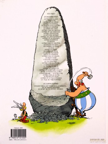 Asterix 23 Asterix Obelix et compagnie - Rene Goscinny [KSIĄŻKA]