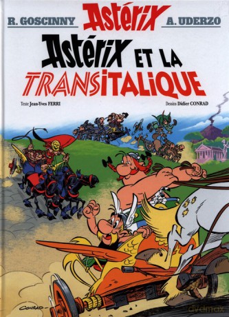 Asterix et la Transitalique - Rene Goscinny, Albert Uderzo [KSIĄŻKA]