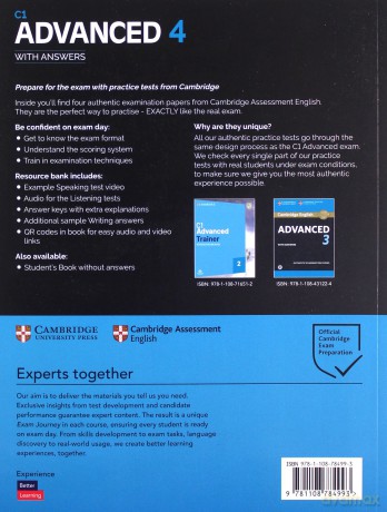 C1 Advanced 4 Students Book with Answers [KSIĄŻKA]