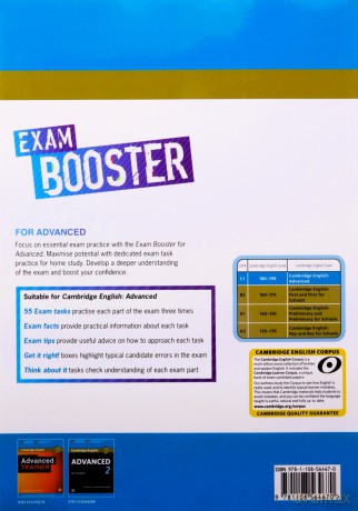 Cambridge English Exam Booster with Answer Key for Advanced - Self-study Edition - Carole Allsop, Mark Little [KSIĄŻKA]