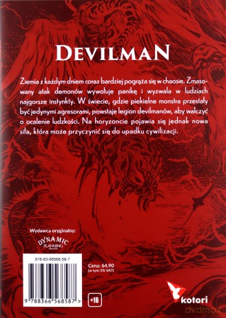 Devilman 2 - Nagai Go [KSIĄŻKA]