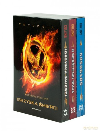 Igrzyska śmierci Trylogia (Tom 1-3) - Suzanne Collins [KSIĄŻKA]