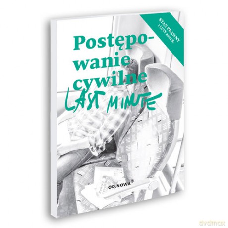 Last Minute Postępowanie cywilne - Bogusław Gąszcz, Anna Talaga [KSIĄŻKA]