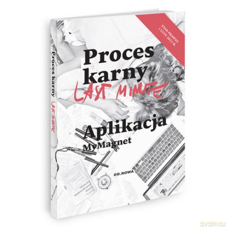 Last Minute Proces karny - Bogusław Gąszcz [KSIĄŻKA]