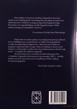 Logopedia Teoria zaburzeń mowy Podręcznik akademicki [KSIĄŻKA]