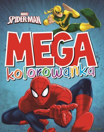 Mega kolorowanka Marvel Spider-Man [KSIĄŻKA]