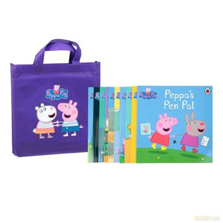 Peppa Pig Purple Bag Set [KSIĄŻKA]