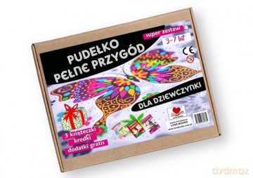Pudełko pełne przygód dla dziewczynki [KSIĄŻKA]