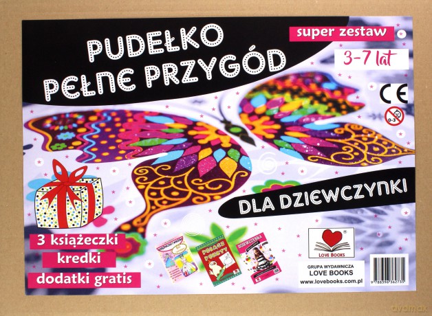 Pudełko pełne przygód dla dziewczynki [KSIĄŻKA]
