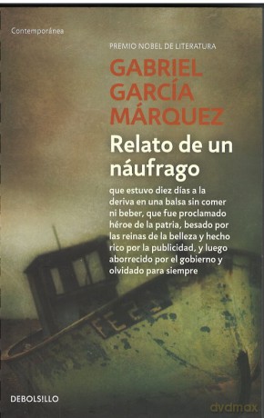 Relato de un naufrago - Garcia Marquez Gabriel [KSIĄŻKA]
