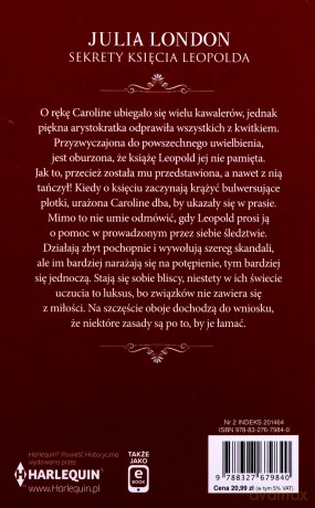 Sekrety księcia Leopolda - Julia London [KSIĄŻKA]