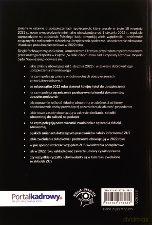 Składki 2022 - Bogdan Majkowski [KSIĄŻKA]