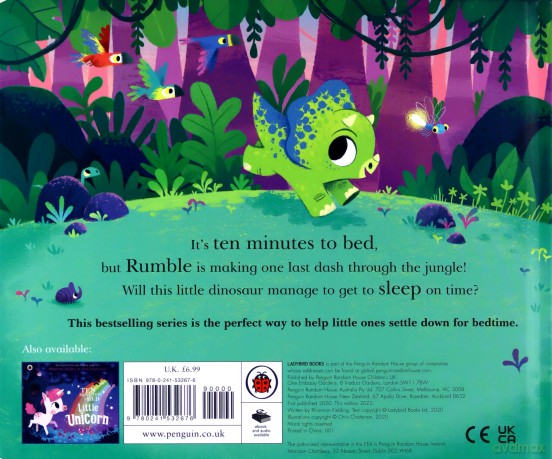 Ten Minutes to Bed: Little Dinosaur - Rhiannon Fielding [KSIĄŻKA]