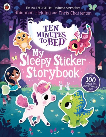Ten Minutes to Bed: My Sleepy Sticker Storybook - Rhiannon Fielding [KSIĄŻKA]