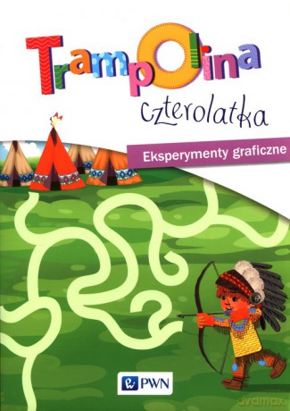 Trampolina czterolatka Eksperymenty graficzne [KSIĄŻKA]