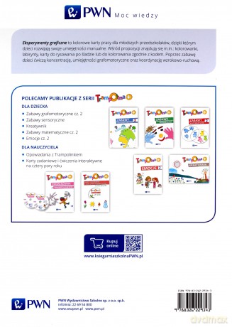 Trampolina czterolatka Eksperymenty graficzne [KSIĄŻKA]
