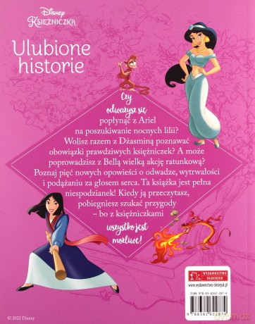 Ulubione historie Disney Księżniczka [KSIĄŻKA]