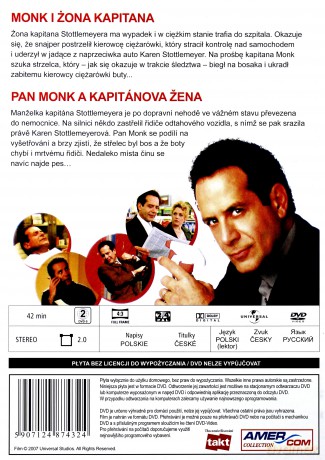 Monk 25: Monk i żona kapitana [DVD]