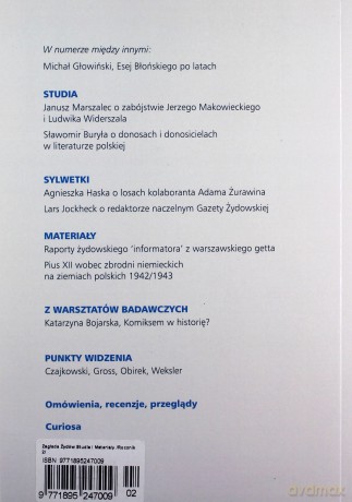 Zagłada Żydów Studia i Materiały /Rocznik 2/ [KSIĄŻKA]