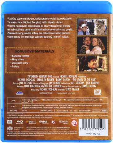 Klejnot Nilu [Blu-Ray]