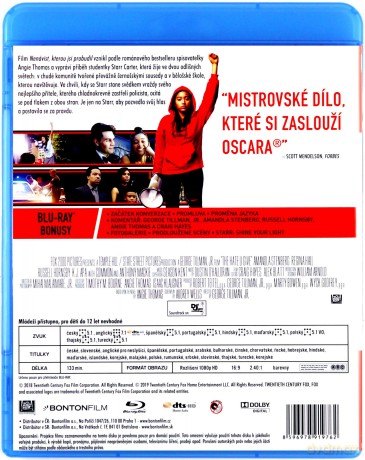 Nienawiść, którą dajesz [Blu-Ray]