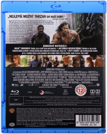 Tarzan: Legenda [Blu-Ray]