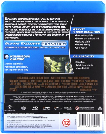 The Incredible Hulk [Blu-Ray]