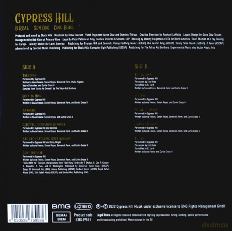 Cypress Hill: Back In Black [Winyl]