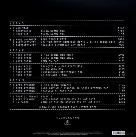 Kraftwerk: Remixes [3xWinyl]