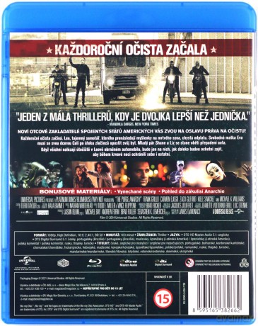 Noc oczyszczenia: Anarchia [Blu-Ray]