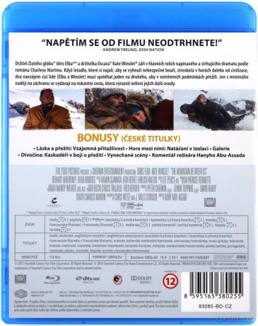 Pomiędzy nami góry [Blu-Ray]