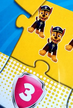 TREFL 20 el. Edukacyjne Cyferki Psi Patrol [PUZZLE]