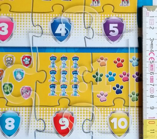 TREFL 20 el. Edukacyjne Cyferki Psi Patrol [PUZZLE]