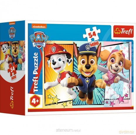 TREFL 54 el. Mini Bądź jak Psi Patrol 3 [PUZZLE]