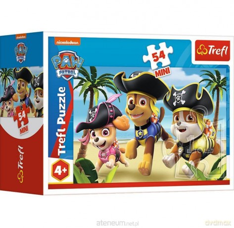TREFL 54 el. Mini Bądź jak Psi Patrol 4 [PUZZLE]